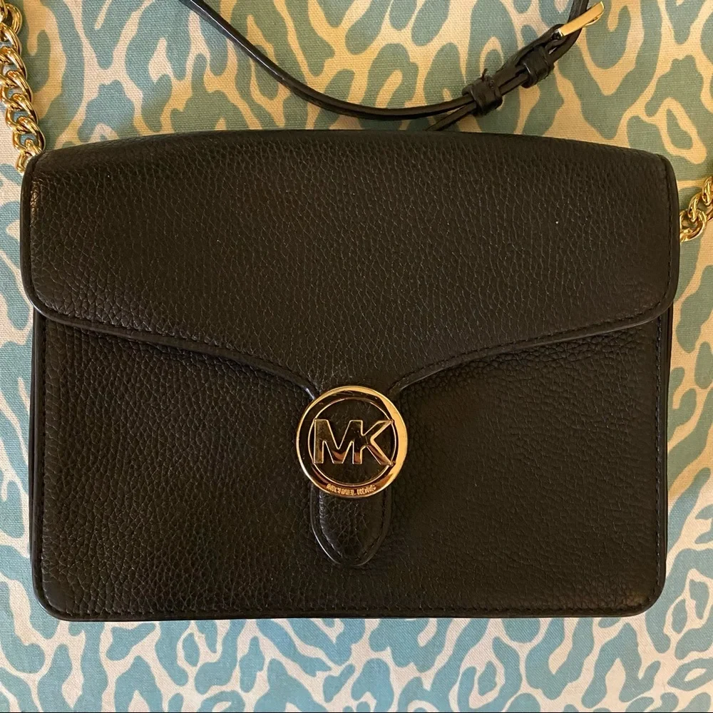 MICHAEL KORS Vanna Leather Crossbody / Shoulder Bag